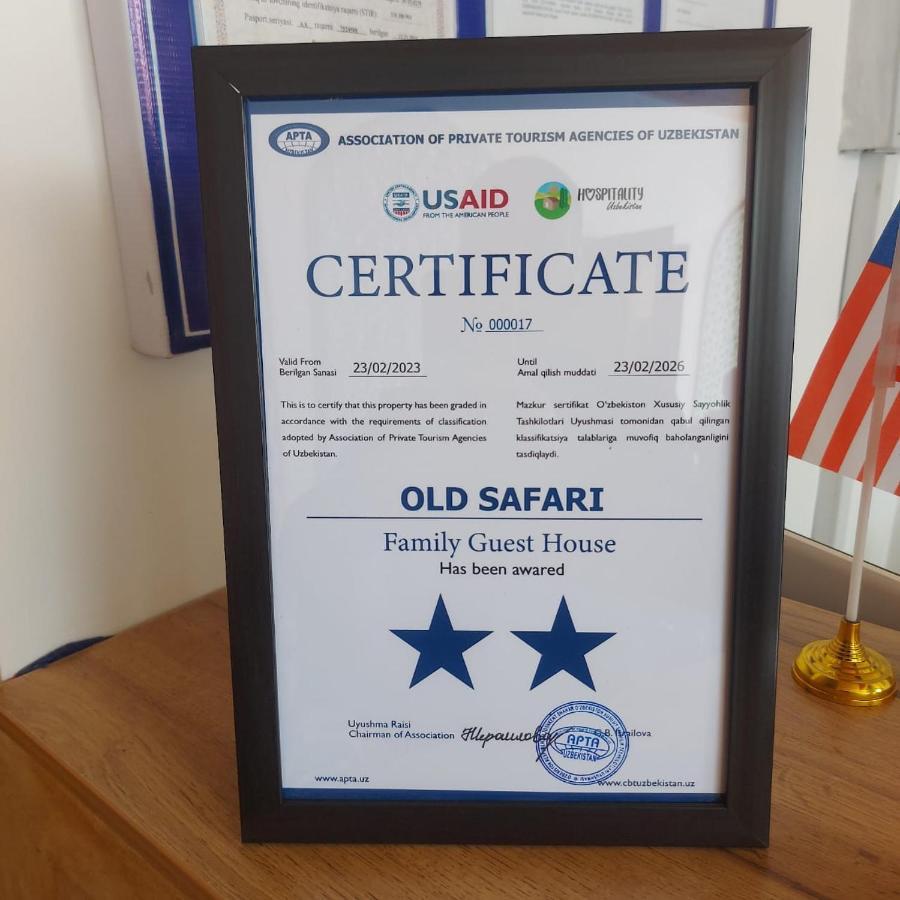 Old Safari Golden Location Guest House Buxoro Ngoại thất bức ảnh